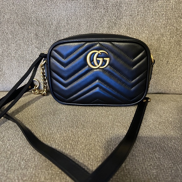 Gucci Handbags - GG MARMONT MINI SHOULDER BAG